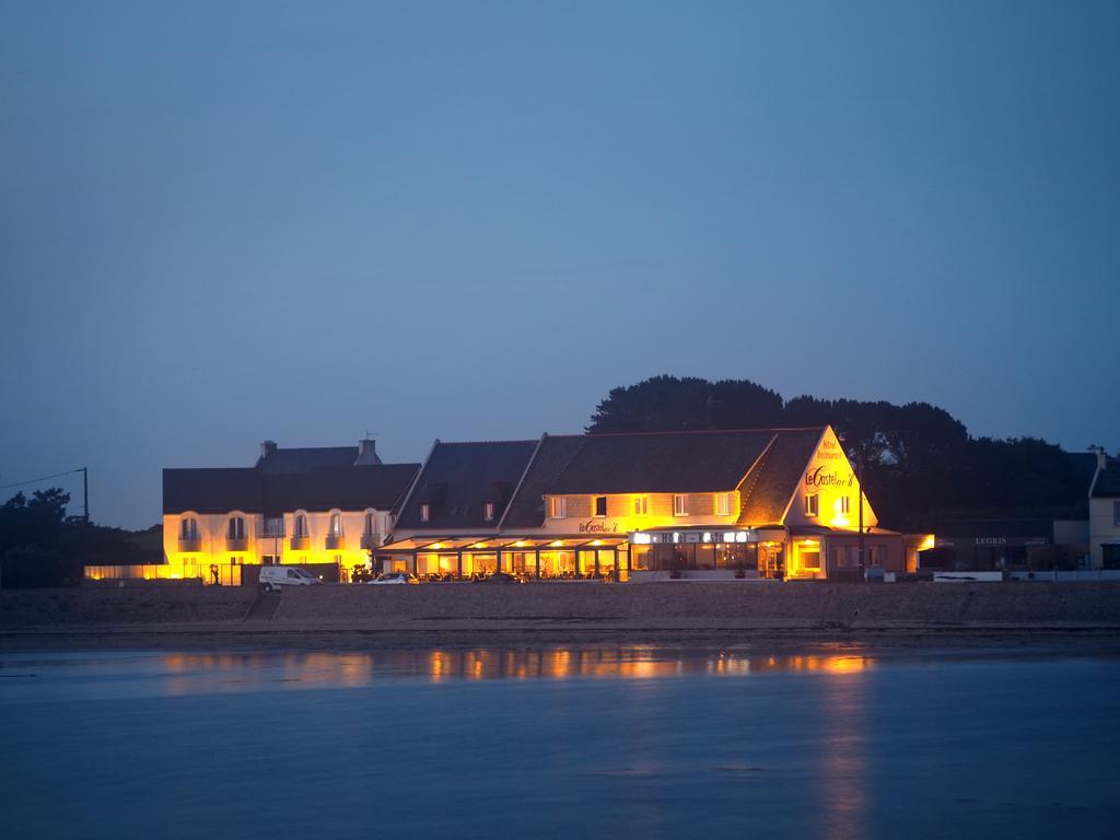 Отель Logis Le Castel Ac'H Плугерно Экстерьер фото